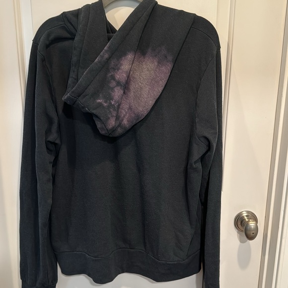 Unisex charcoal  gray aviator nation 5 stripe hoodie. Size XL. - Picture 3 of 6